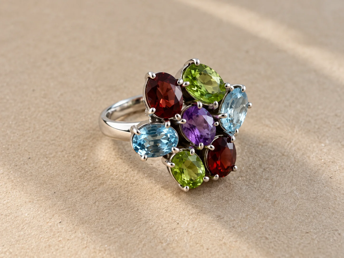 My Island Mosaic Cocktail Ring - image 2