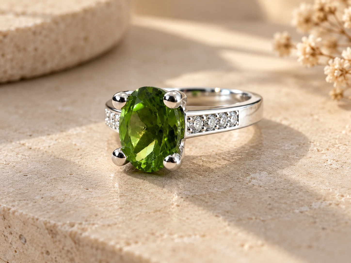 Peridot Ring - image 1